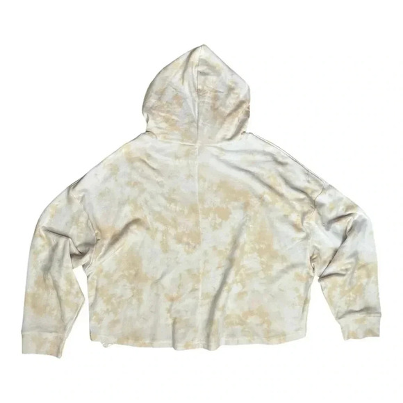 FABLETICS Eco-Conscious Repreve Hoodie Milk Honey Magma Tie-Dye Oversized sz 2X - Picture 3 of 8
